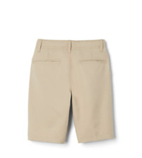 French Toast Boys' Flat Front Stretch Performance Shorts