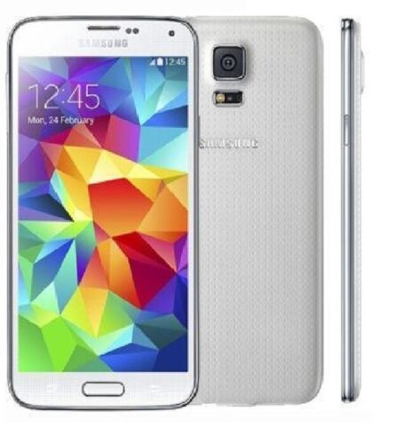 Samsung Galaxy S5 G900V Verizon 16GB Unlocked 4G LTE Smartphone White Open Box  - 第 1/1 張圖片