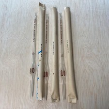 Lot Of 3 SP Lab Glass 10 ML Duopette P4615 Volumetric Pipette 13" Long