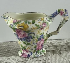 JAMES KENT ROSALYNDE CHINTZ CREAMER OLD MARK CIRCA 1955 BREAKFAST SET PIECE