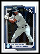 🔥 RODERICK ARIAS 2024 BOWMAN CHROME PROSPECTS RC # 100