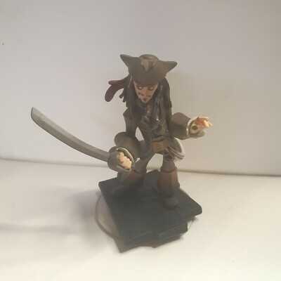 Disney Infinity Jack Sparrow Captain Pirates of the Caribbean Game Piece 