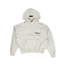 Light Oatmeal Fear of God Essentials Hoodie SS22