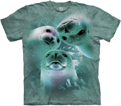 The Mountain T-Shirt Sea Lion Trio