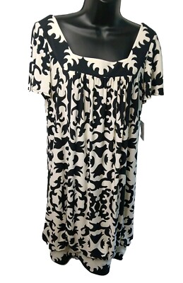 swirl mini dress in black caviar Donna Morgan Bubble Size 10 NWT 12/30/2024 Sustainable Women's Dresses: Linen, Size:XS-S not just a choice