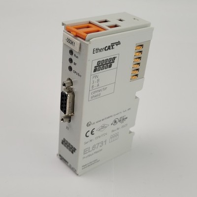 BeckHoff EL6731 Profibus Master/Slave Terminal, 1 Channel - USED