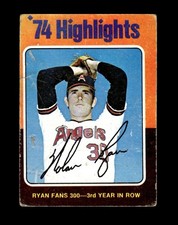 1975 Topps Set-Break #  5 Nolan Ryan LOW GRADE (filler) *GMCARDS*