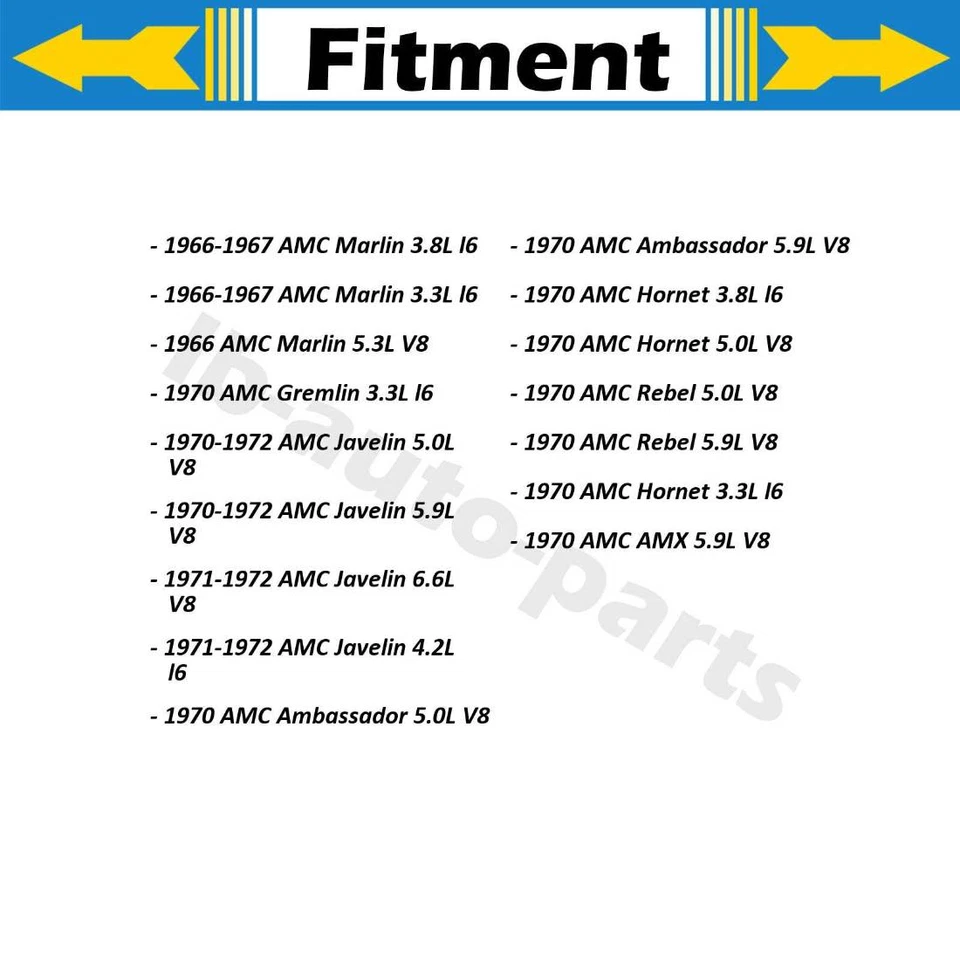 Manguera de freno delantera Dorman 2x para 1970 AMC Rebel 5,0 L 1970 AMC Rebel 5,9 L Foto 4 de 4