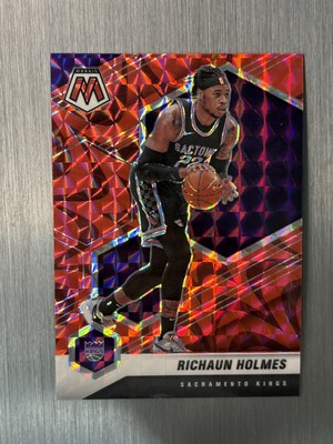 2020-21 Panini Mosaic #142 Richaun Holmes Mosaic Red