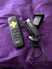 Now TV Roku Smart Stick & Remote Model 3801 And Power Supply