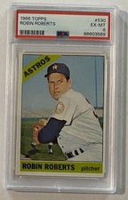 1966 Topps Robin Roberts #530 HOF PSA 6 EX-MT