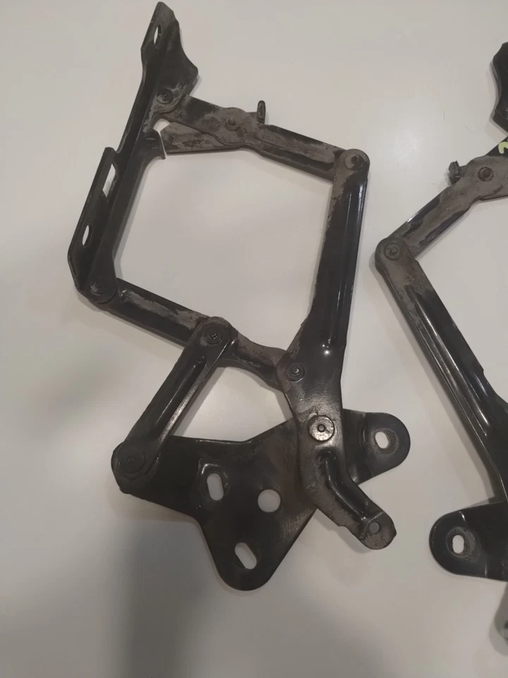 1985 - 95 Volvo 740 940 Stock Hood Hinges OEM LH RH SET BLUE - Image 3 of 4