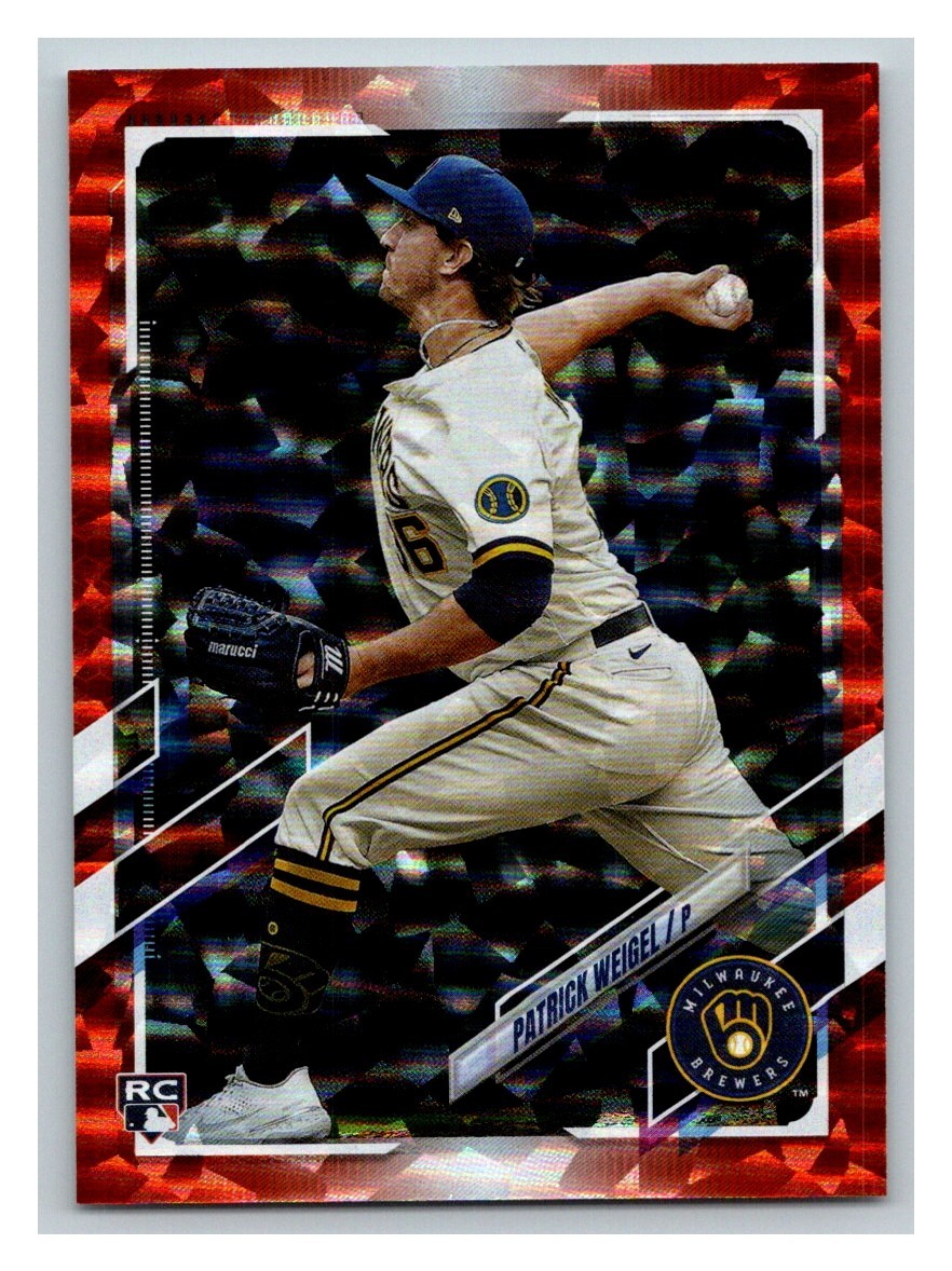 2021 Topps Update Series - Patrick Weigel #US31 Orange Foil /299 (RC)