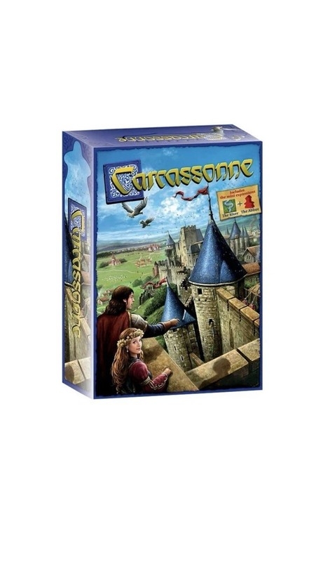 Carcassonne New Edition Board Game (by Z-Man   Games Ages 7+ /2-6 Players