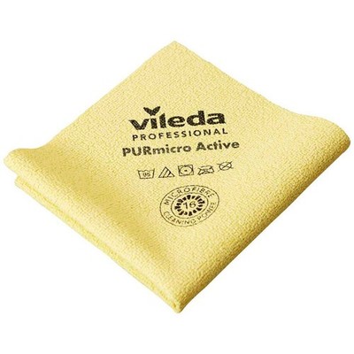 vileda  PROFESSIONAL PURmicro Active Mikrofasertücher 95 °C waschbar, 5 St.