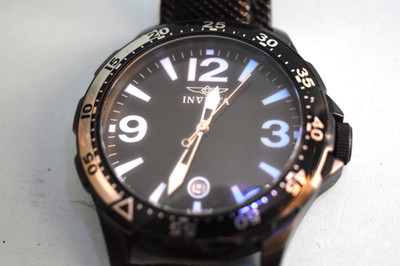Invicta Tritnite Illuminous Watch Specialty Model 12125 Swiss - New Battery
