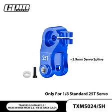 GPM Alloy 25T Standard Servo Horn TRAXXAS 1/10 Maxx 1.0/2.0 1/8 6S Maxx Slash