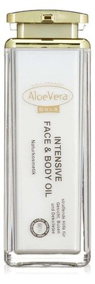 Aloe Vera Gold Körperöl für Frauen 30ml trocken empfindliche reife Haut Zuhause Reisen