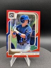2026 Panini Optic Josh Hammond Red Prizm #/99 Royals
