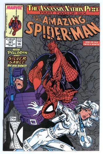 Amazing Spider-Man #321 1989 (VF+ 8.5)
