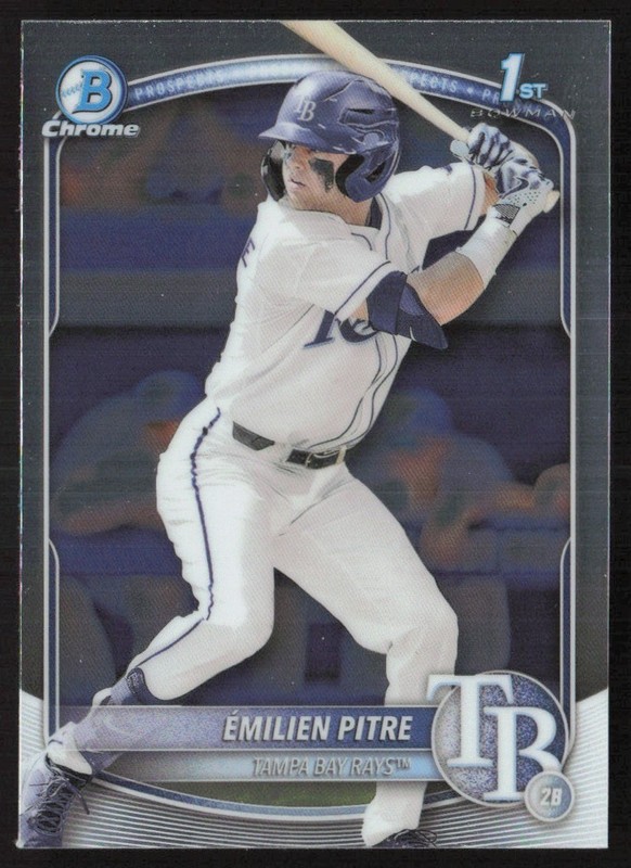 2025 Bowman Chrome Prospects Emilien Pitre #BCP-83 GS1