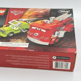 NEW SEALED LEGO Cars 9484 Red&rsquo;s Water Rescue Disney Pixar 2012 Fire Truck Engine