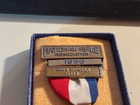 Vintage 1958 1959 National Rifle Association Club Members Trophy Medal  I O Box — photo 2