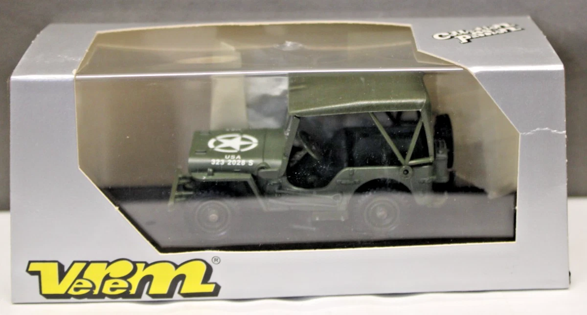 Jeep Willys con remolque, 1:43, Hachette CX634803