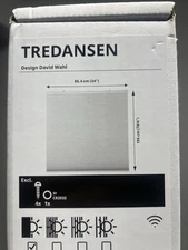 IKEA TREDANSEN Black-Out Cellular Blinds White Smart Wireless Battery Operated