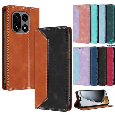 Magnetische Leder Geldbörsenhülle Handyhülle für OnePlus 15 13T 13 11 10R ACE6