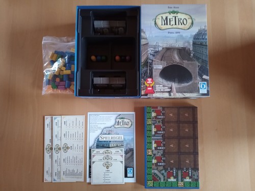 Metro“ Paris 1898 „Spiel des Jahres 2000