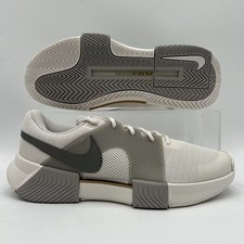 Mens Size 11 Nike Zoom GP Challenge 1 HC White Grey Tennis Shoes FZ1244 001