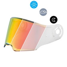 Daytona C6 Photochromic Red Outer Shield - Tr...