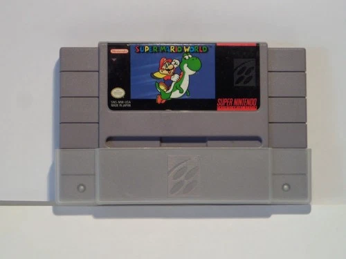 Super Mario World (Nintendo SNES, 1990) Cartridge Only - Tested