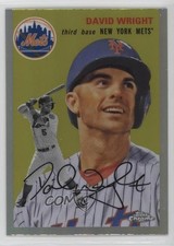 2023 Topps Chrome Platinum Anniversary Refractor David Wright #492 0x4h