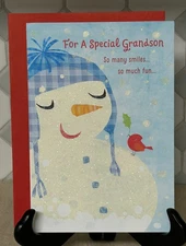 Dayspring Christmas Card w/ Envelope ~ Special Grandson ~ Kid ~Religious