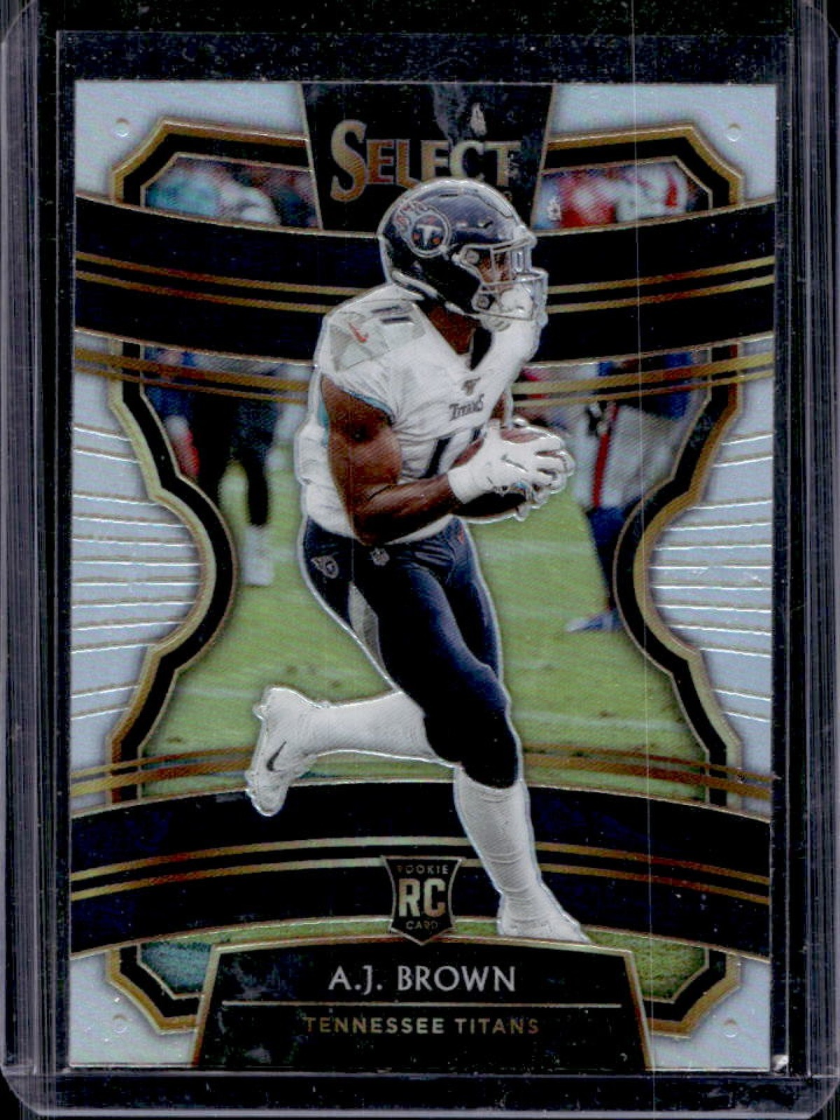 2019 Panini Select A.J. Brown RC Silver Prizm Rookie Concourse #30 Titans