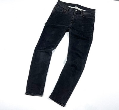 Auth Men's Acne Studios North Used Blk Denim Jeans Pants Size EU33x32 CN 170/90A