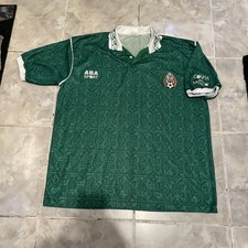 ABA Sport Mexico 1995 Home Jersey Shirt Mens Size Large