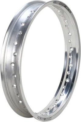 Moose 36 Spoke Hole Silver Al Rear Wheel Rim 2.50x18 Beta 498 15-17