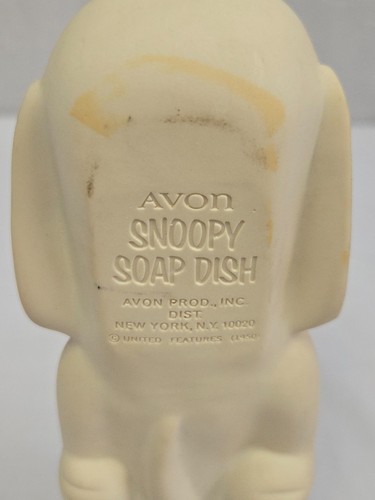 Avon Vintage 1950s Snoopy Floating Soap Dish 8”x 3” - Picture 7 of 7