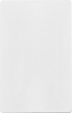 Screwless Blank Wall Plate, Child Safe Blank Device Outlet Cover, Standard Size,