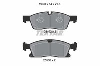 Textar Bremsbelagsatz Scheibenbremse Q+ 2519202 FüR Mercedes X166 W166 C292 Gle