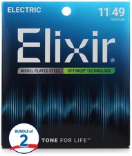 Elixir Strings 19102 Optiweb Electric Guitar ...