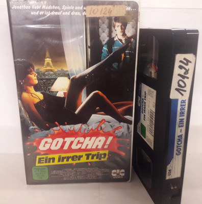 Gotcha - Ein irrer Trip - 1. Auflage Original Verleih VHS - RAR - CIC
