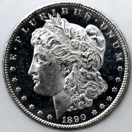1890 MORGAN DOLLAR! MS+++! DMPL! LIQUID MIRRORS! STUNNING COIN! CRAZY! NR #S1115