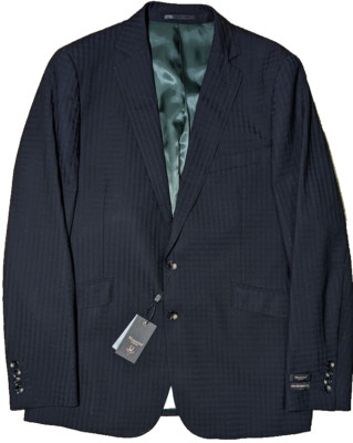 Moncrief London Anzug NAPOLI 44R/W40inx32L Modern Fit, italienische Wolle UVP 1200£