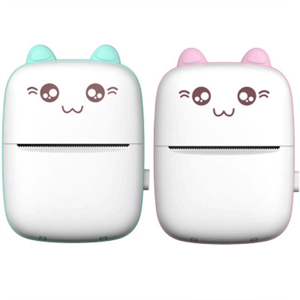 Portable Mini Thermal Printer Bluetooth Pocket Photo Printer Wireless Printing