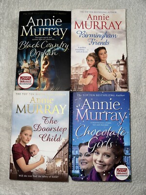 Annie Murray Book Bundle X 4, Romance, Womens Fiction, Drama, History, (SH1)