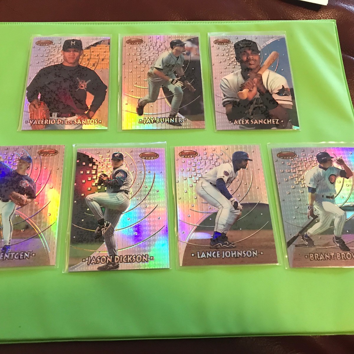 LOT OF 7 - 1997 BOWMANS BEST REFRACTORS #-14,17